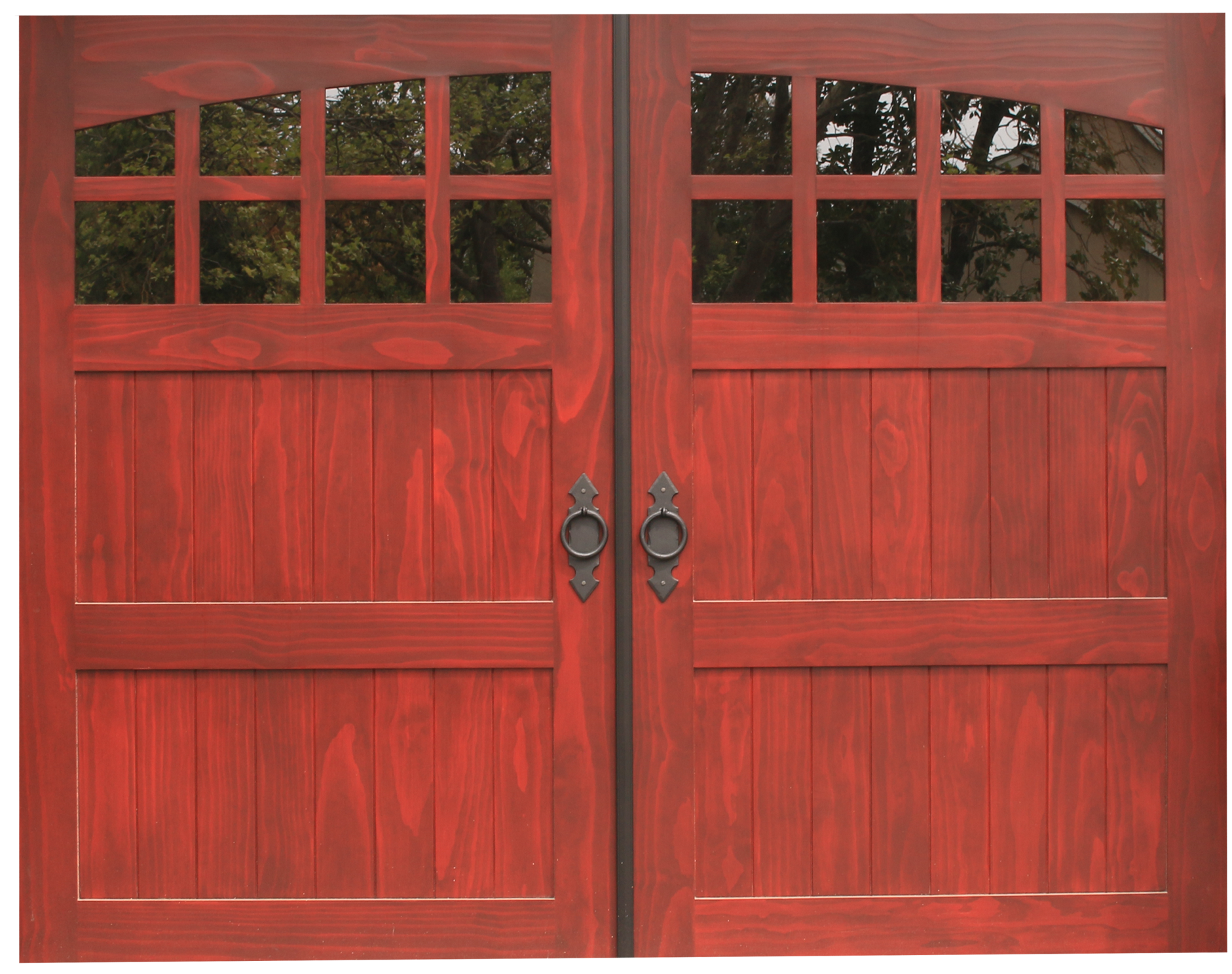 Traditional Swing Carriage Garage Door Redwood City, CA